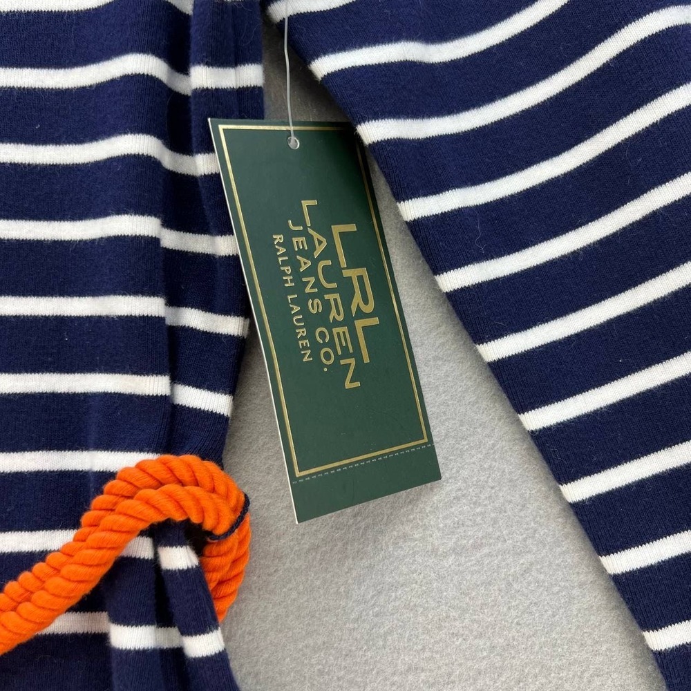 NWT LRL Lauren Jeans Co Women's Dress Striped - Picture 7 of 13